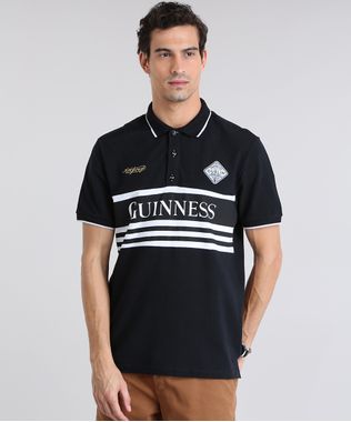 Polo-Guinness-em-Piquet-com-Patch-Preta-8781843-Preto_1