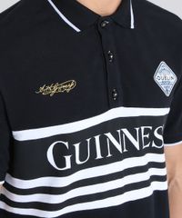 Polo-Guinness-em-Piquet-com-Patch-Preta-8781843-Preto_4