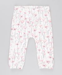Calca-Estampada-Floral-em-Moletom-de-Algodao---Sustentavel-Off-White-8695642-Off_White_1