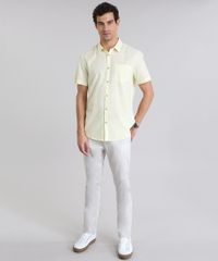 Camisa-Comfort-com-Bolso-Amarelo-Claro-8635554-Amarelo_Claro_3