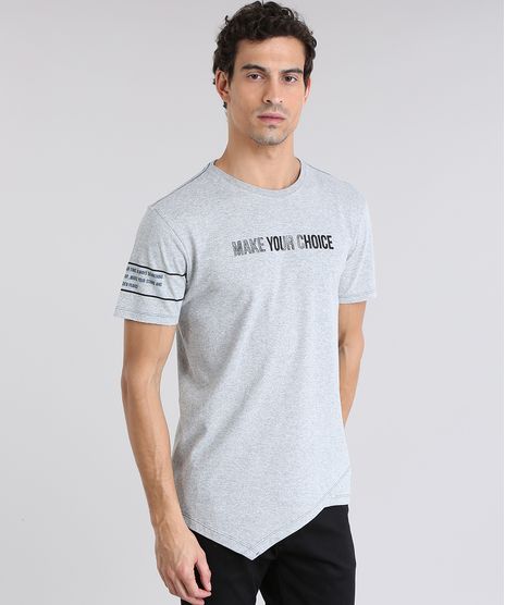 Camiseta-Longa-Assimetrica--Make-Your-Choice--Cinza-Mescla-8766851-Cinza_Mescla_1
