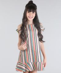 Vestido-Open-Shoulder-Listrado-em-Piquet-Coral-8682640-Coral_1