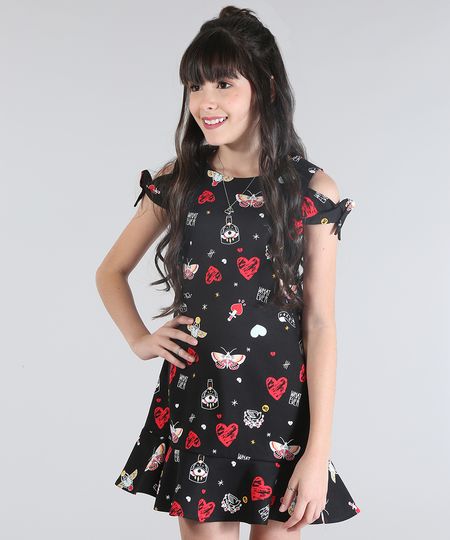Vestido-Open-Shoulder-Estampado-em-Piquet-Preto-8682640-Preto_1 Vestido-Open-Shoulder-Estampado-em-Piquet-Preto-8682640-Preto_1