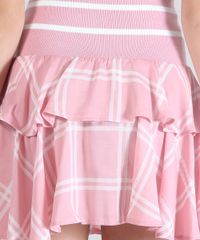 Saia-em-Babados-Xadrez-Rosa-Claro-8681323-Rosa_Claro_4