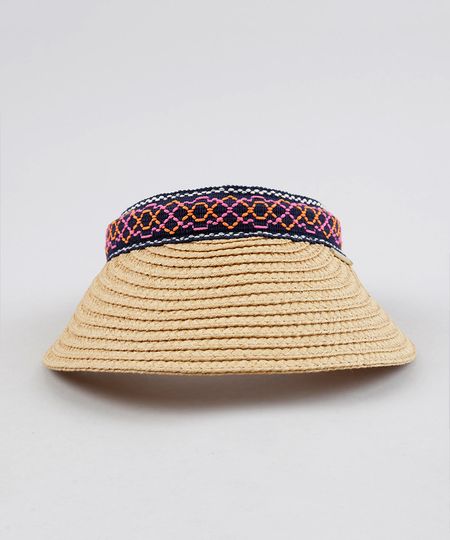 Viseira-de-Praia-Etnica-Bege-8680636-Bege_1 Viseira-de-Praia-Etnica-Bege-8680636-Bege_1