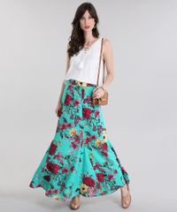 Saia-Longa-Estampada-Floral-Verde-Claro-8832678-Verde_Claro_3