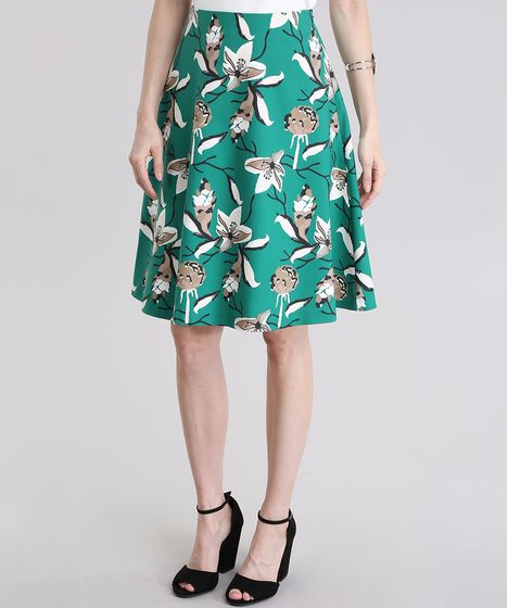 saias estampadas