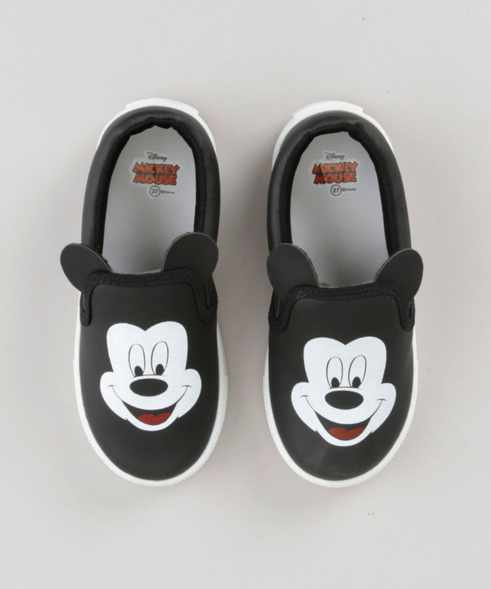 sapato infantil mickey