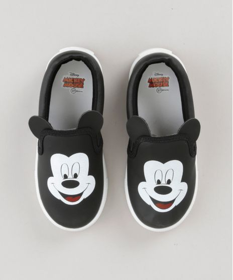 Tenis-Slip-On-Mickey-Preto-8755161-Preto_1