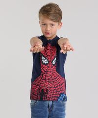 Regata-Homem-Aranha-em-Algodao---Sustentavel-Azul-Marinho-8787008-Azul_Marinho_1