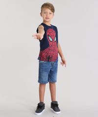 Regata-Homem-Aranha-em-Algodao---Sustentavel-Azul-Marinho-8787008-Azul_Marinho_3