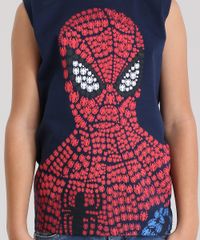 Regata-Homem-Aranha-em-Algodao---Sustentavel-Azul-Marinho-8787008-Azul_Marinho_4