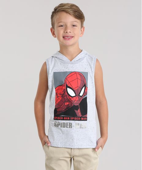 Regata-Homem-Aranha-com-Capuz-Cinza-Mescla-Claro-8822050-Cinza_Mescla_Claro_1