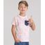 Camiseta-Estampada-de-Folhagens-com-Bolso-Coral-8799255-Coral_1