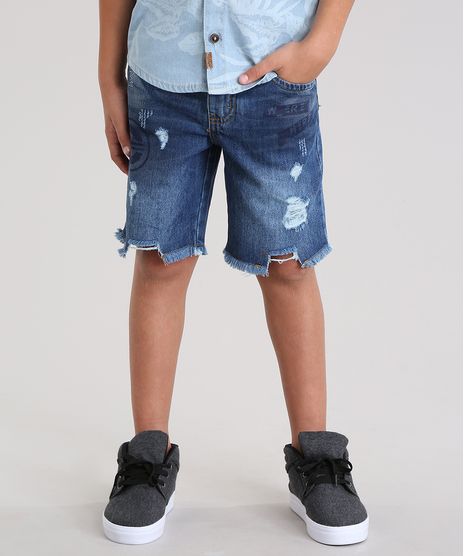 Bermuda-Jeans-Reta-Destroyed-Azul-Escuro-8804234-Azul_Escuro_1