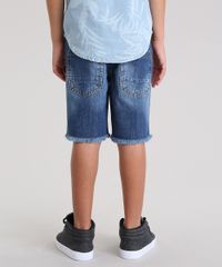 Bermuda-Jeans-Reta-Destroyed-Azul-Escuro-8804234-Azul_Escuro_2
