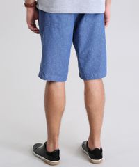 Bermuda-Jeans-Reta-Estampada-de-Ancoras-com-Cinto-Azul-Medio-8766981-Azul_Medio_2