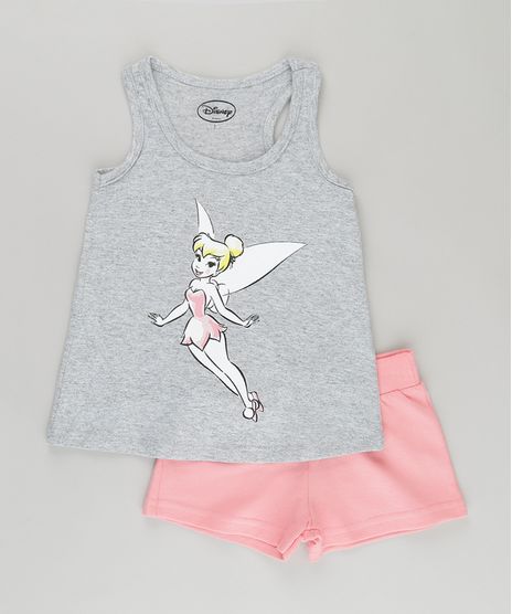 Conjunto-Sininho-de-Regata-Cinza-Mescla---Short-em-Moletom-Rosa-Claro-8742070-Rosa_Claro_1