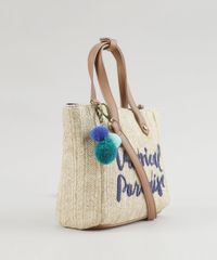 Bolsa-Shopper--Tropical-Paradise--Bege-Escuro-8370236-Bege_Escuro_3