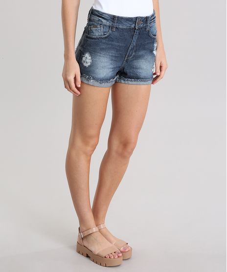 Short-Jeans-Vintage-Destroyed-Azul-Escuro-8796867-Azul_Escuro_1