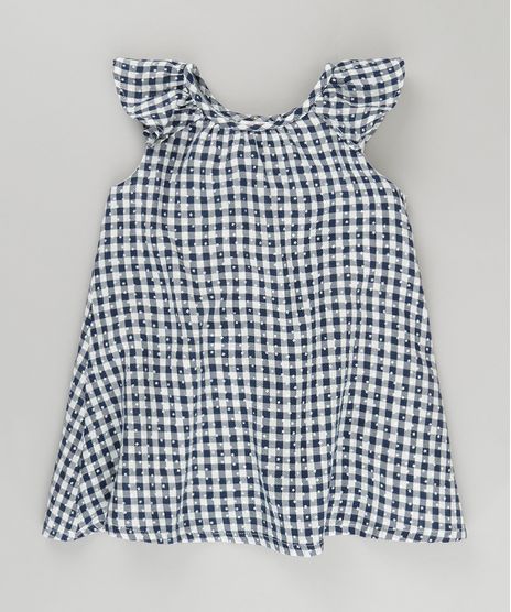 Vestido-Evase-Xadrez-Azul-Marinho-8681577-Azul_Marinho_1
