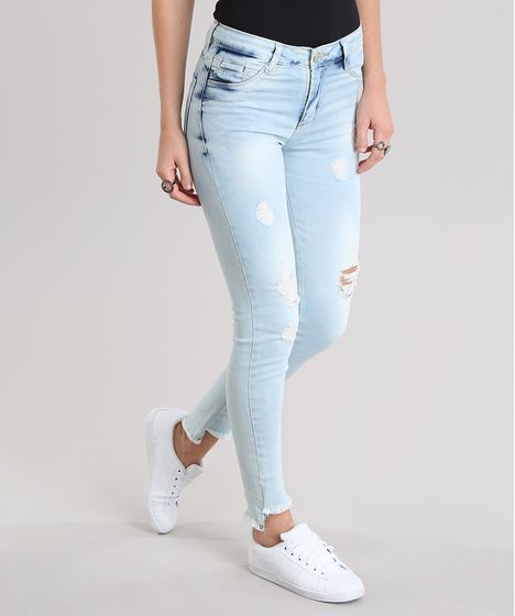calça jeans feminina na c&a