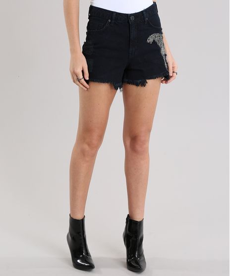 Short-Jeans-Vintage-Destroyed-com-Bordado-Azul-Escuro-8796870-Azul_Escuro_1