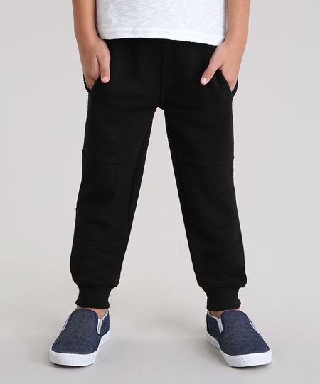 Calca-em-Moletom-Texturizado-Preta-8716940-Preto_1 Calca-em-Moletom-Texturizado-Preta-8716940-Preto_1