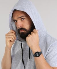 Camiseta-Longa-em-Moletom-com-Capuz-Cinza-Mescla-8332686-Cinza_Mescla_4