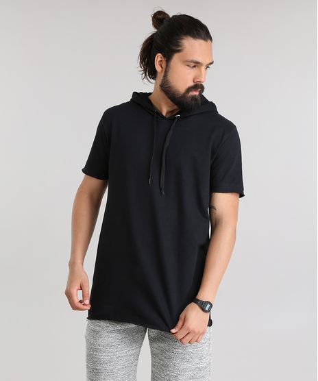Camiseta-Longa-em-Moletom-com-Capuz-Preta-8332686-Preto_1