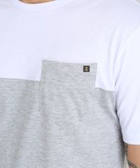 Camiseta-com-Recorte-e-Bolso-Cinza-Mescla-8451632-Cinza_Mescla_4