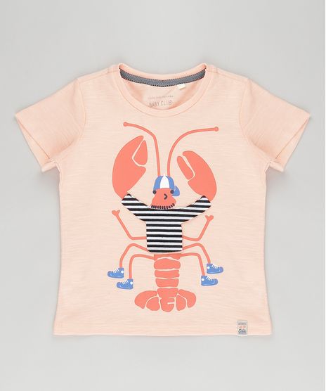 Camiseta-com-Estampa-Interativa--Lagosta--Coral-8811719-Coral_1