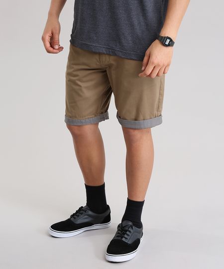 Bermuda-Slim-Kaki-8771424-Kaki_1