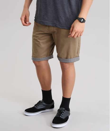 Bermuda-Slim-Kaki-8771424-Kaki_1