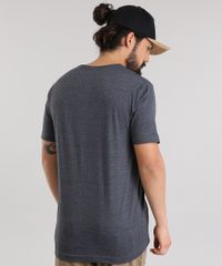 Camiseta-com-Bolso-Estampado-de-Coqueiros-Cinza-Mescla-Escuro-8788282-Cinza_Mescla_Escuro_2