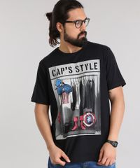 Camiseta-Capitao-America-Preta-8816194-Preto_1