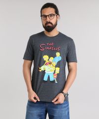Camiseta-Os-Simpsons-Cinza-Mescla-Escuro-8764461-Cinza_Mescla_Escuro_1