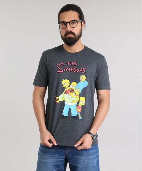 Camiseta-Os-Simpsons-Cinza-Mescla-Escuro-8764461-Cinza_Mescla_Escuro_1