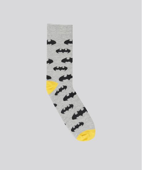 Meia-Estampada-Batman-Cinza-Mescla-8836900-Cinza_Mescla_1