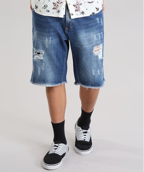 Bermuda-Jeans-Reta-Destroyed-Azul-Medio-8775009-Azul_Medio_1