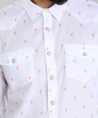 Camisa-Estampada-de-Flamingo-Branca-8702792-Branco_4
