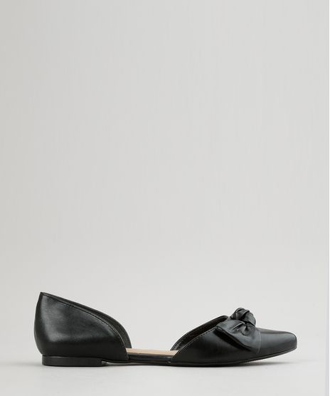 Sapatilha-Bico-Fino-com-Laco-Preta-8829586-Preto_1