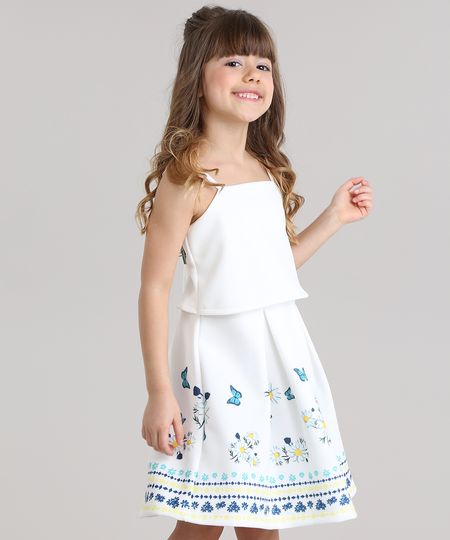 Vestido-com-Estampa-Floral-Branco-8792715-Branco_1 Vestido-com-Estampa-Floral-Branco-8792715-Branco_1