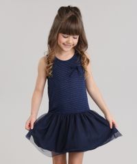 Vestido-Listrado-com-Lurex-e-Tule-Azul-Marinho-8829137-Azul_Marinho_1