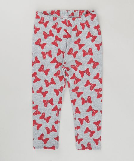 Calca-Legging-Minnie-Estampada-de-Lacos-Cinza-Mescla-8771317-Cinza_Mescla_1