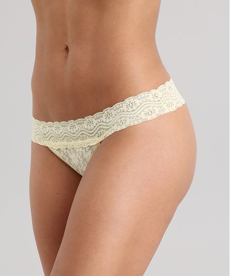Calcinha-Fio-Dental-em-Renda-Amarela-8805066-Amarelo_1