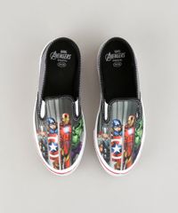 Tenis-Slip-On-Os-Vingadores-Preto-8373825-Preto_4