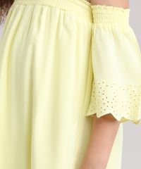 Vestido-Ombro-a-Ombro-com-Laise-Amarelo-8678537-Amarelo_4