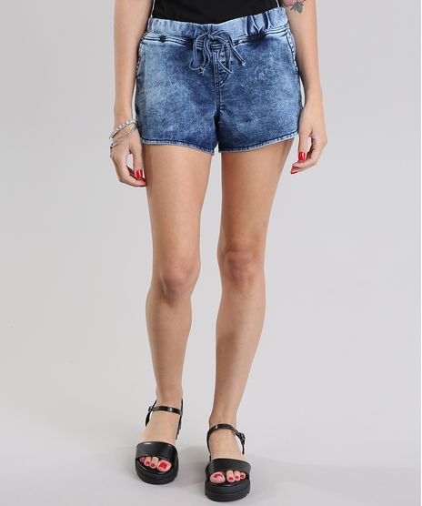 Short-Jeans-em-Moletom-Azul-Medio-8799639-Azul_Medio_1