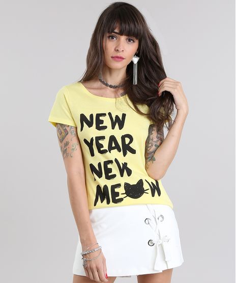 Blusa--New-Year-New-Meow--Amarela-8772754-Amarelo_1
